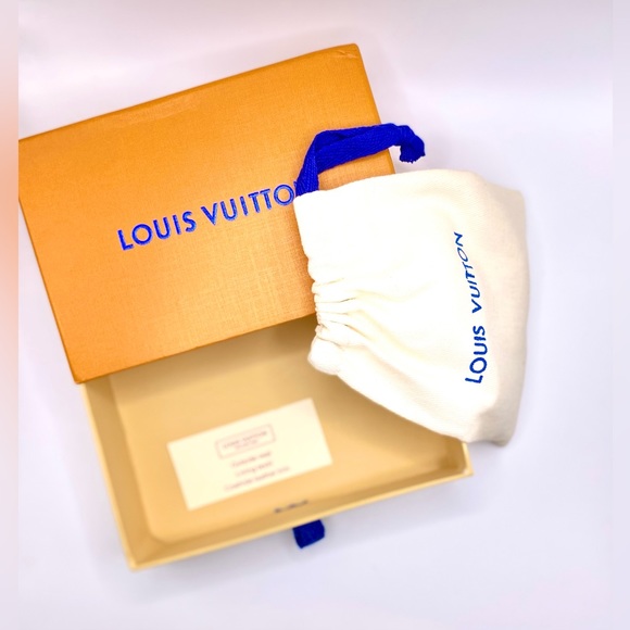 LOUIS VUITTON Bundle Silver Lock + Key 318 + Chain + Box + Dust Bag - Picture 3 of 8